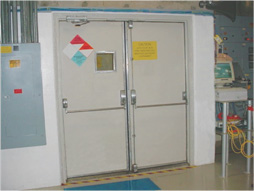 fire doors and ballistic doors diagram