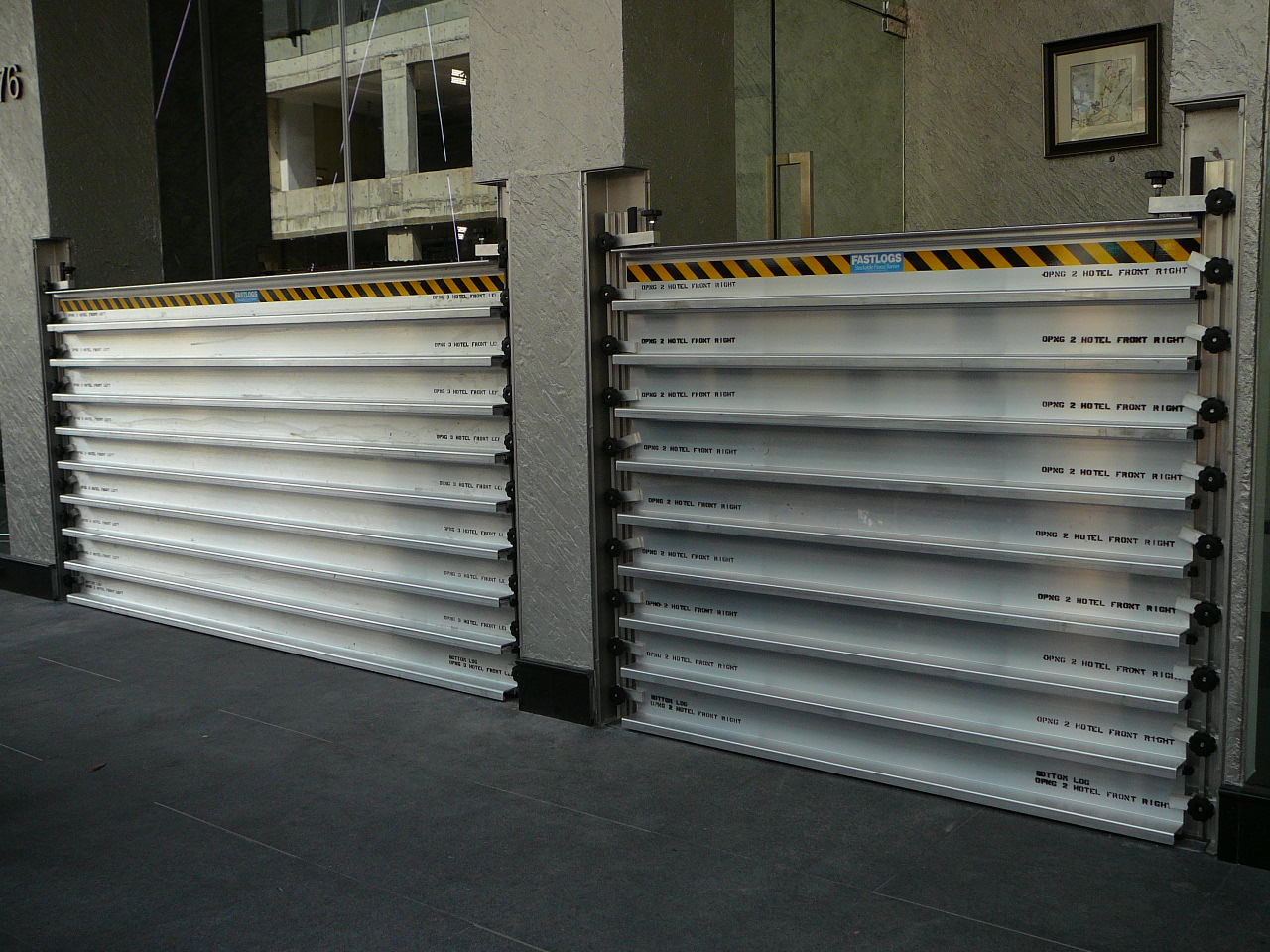 FastLogs installed in new hotel on Tyrwhitt Rd in Singapore. Photo: Deployment of FastLogs in two openings.