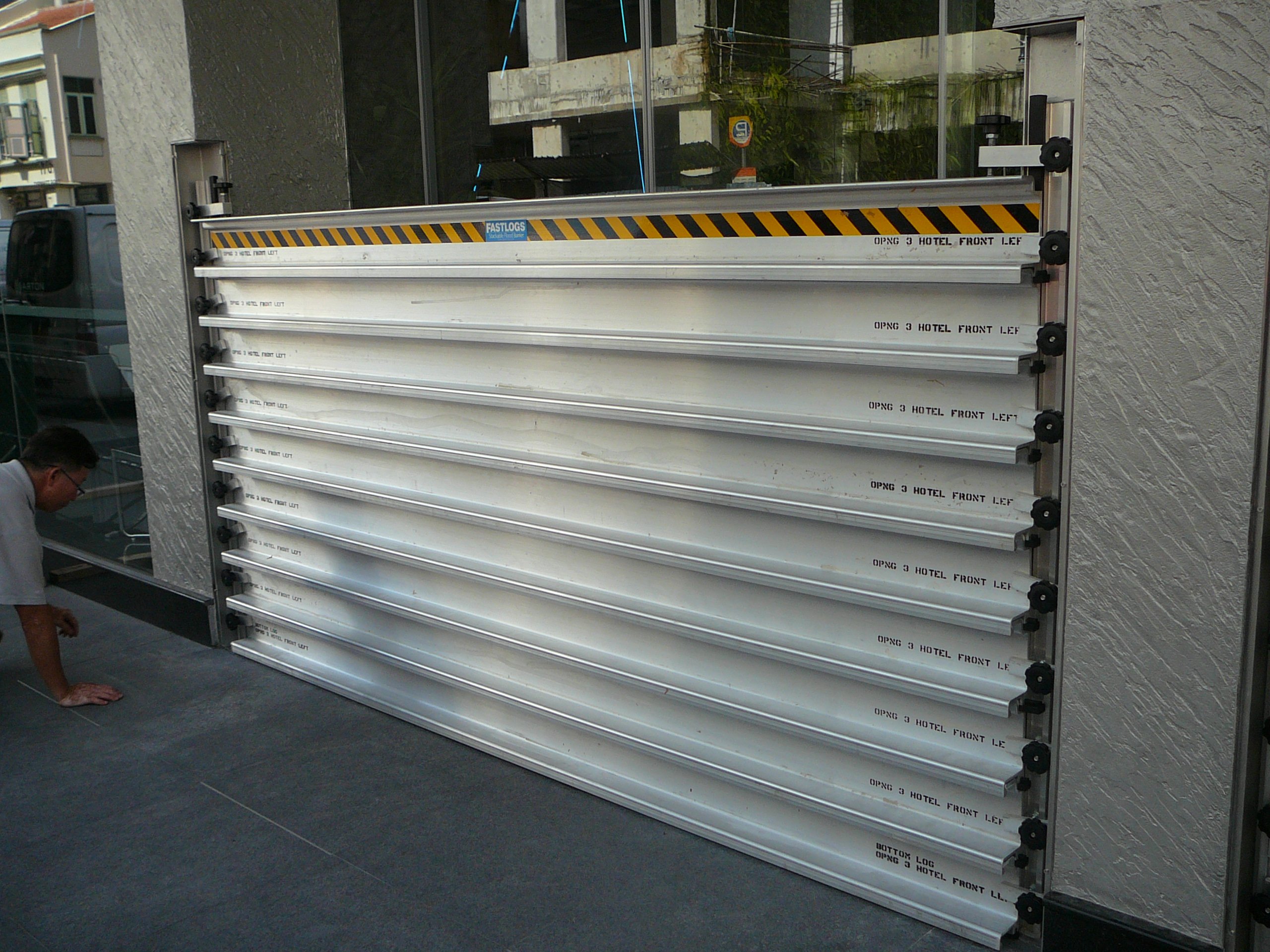 FastLogs installed in new hotel on Tyrwhitt Rd in Singapore. Photo: Fully deployed.