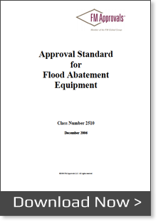 fm approvals flood abatement equipment